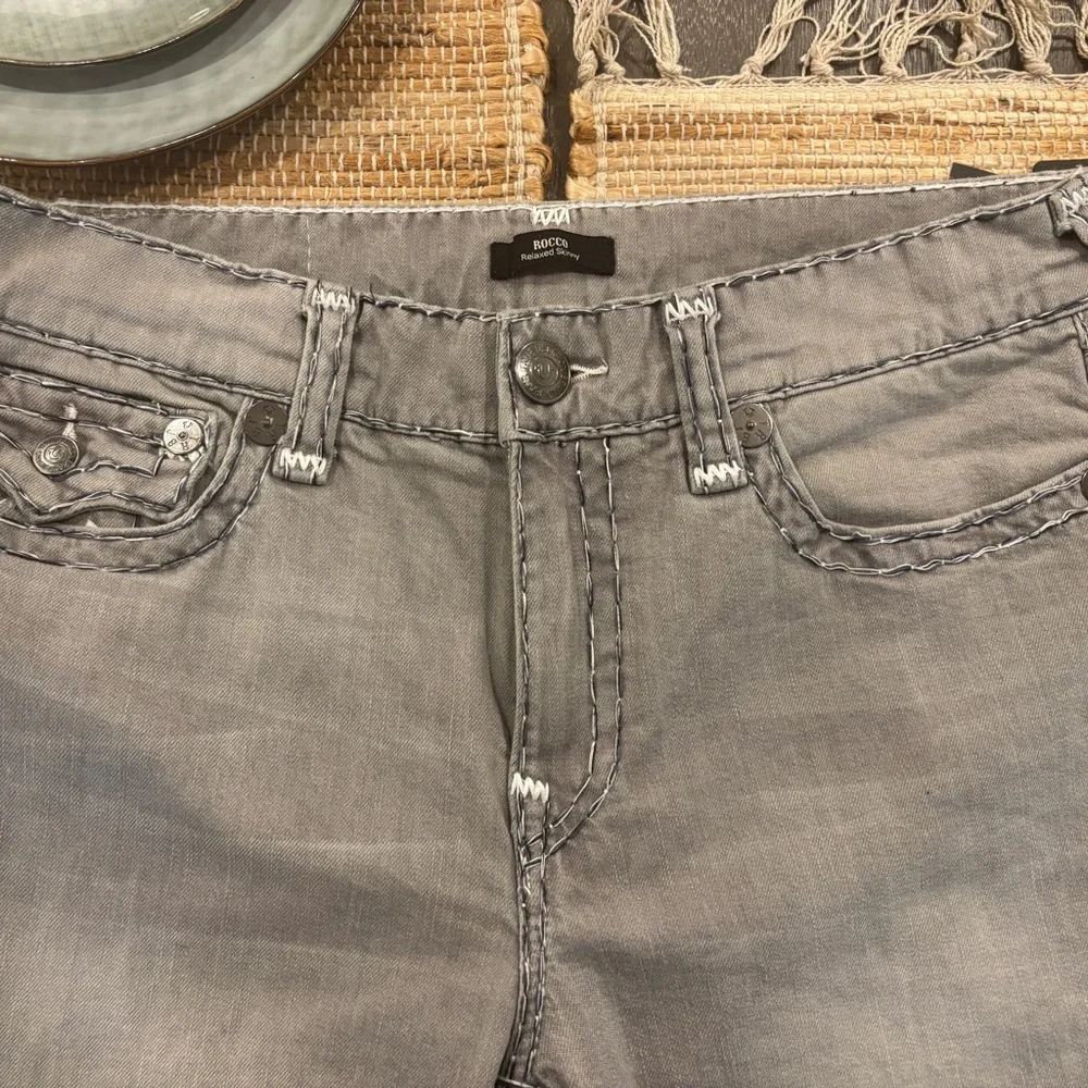 True Religion Gray Denim jeans - Picture 6 of 6